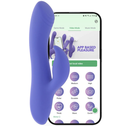 Connect App Controlled Dual Stimulator Vibe