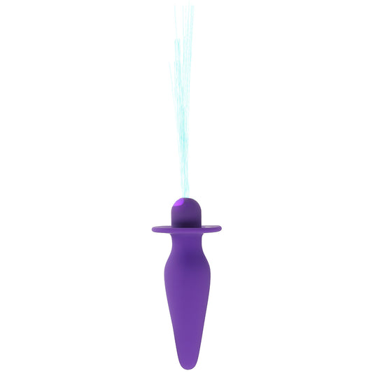Southern Lights Vibrating Butt Plug in Purple