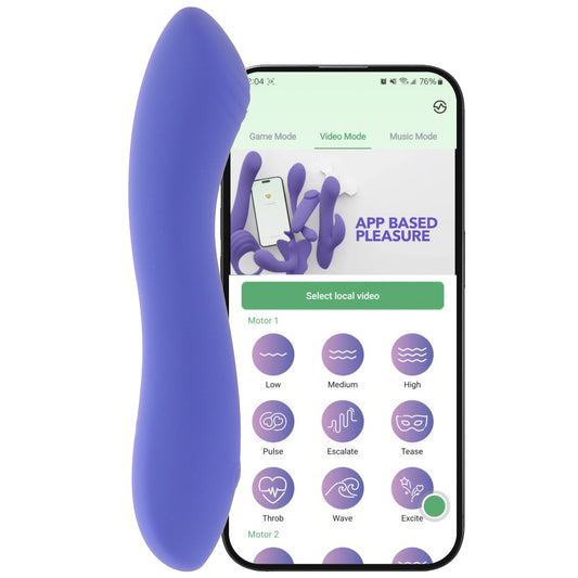 Connect App Controlled Contoured G Vibe