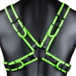 Ouch! Glow In The Dark Cross Harness /XL