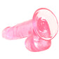 Size Queen 6 Inch Jelly Dildo in Pink