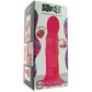 Squeeze-It Wavy Dildo in Pink