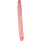 RealRock Slim Double Ended 12 Inch Dildo in Light
