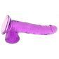 PinkCherry 8 Inch Purple Dildo