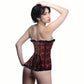 Master Series Scarlet Seduction Red Corset & Thong in M