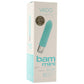 Bam Mini Rechargeable Bullet Vibe in Tease Me Turquoise