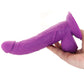 Pop Peckers 7.5 Inch  Ballsy Dildo in Purple