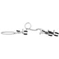 nipple play Triple Intimate Clamps in Silver