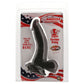 Real Skin Whoppers 6.5 Inch Dildo in Brown