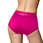 Ouch! Vibrating Pink Strap-on Brief /S