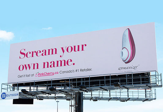 PinkCherry Uncensored! Our Sex Toy Billboard Went Viral