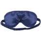 Ouch! Satin Blindfold in Navy Blue