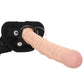 Vibrating 9.5 Inch Strap-On Set