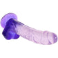 King Cock 9 Inch Ballsy Dildo in Purple