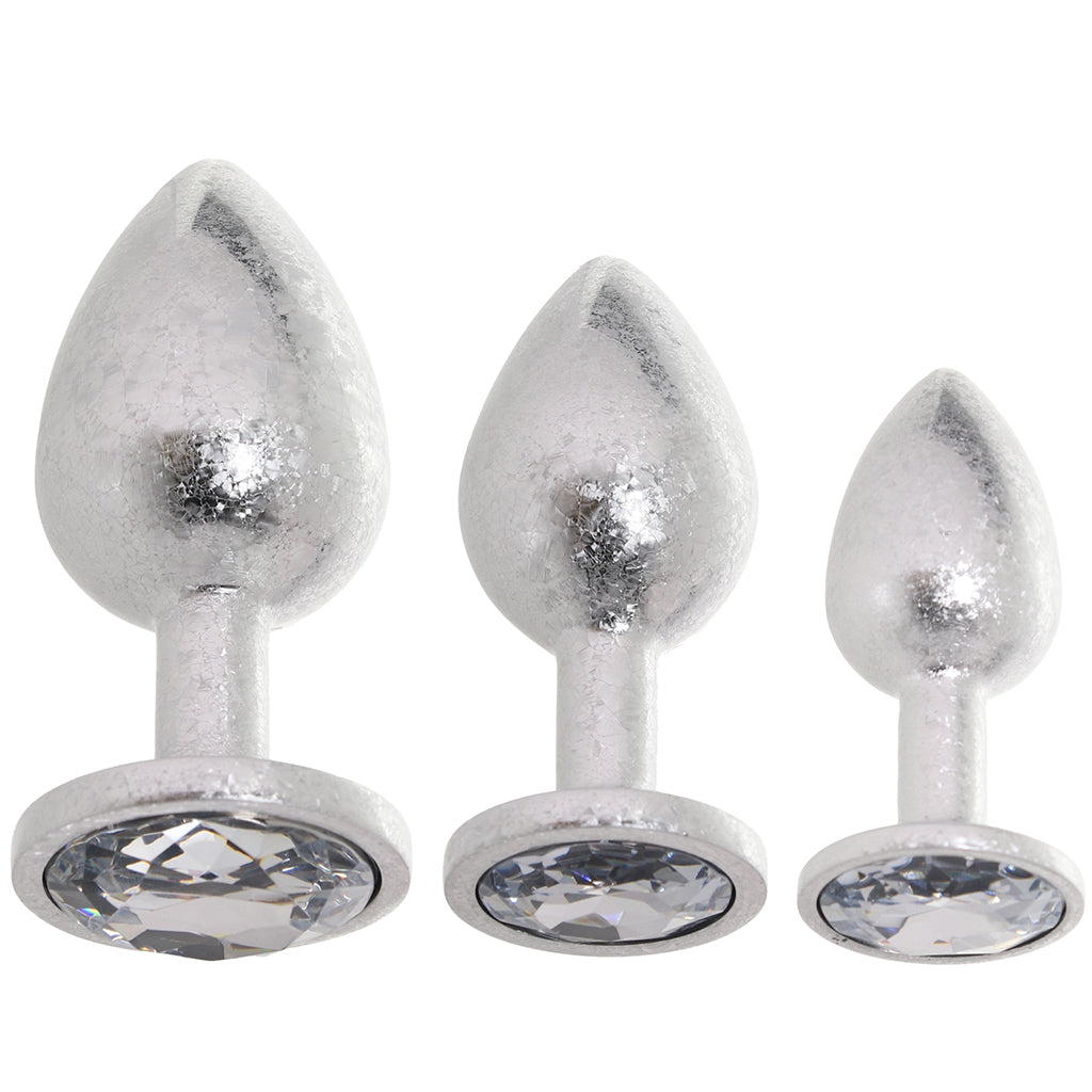 Ouch! New York Collection Metal Anal Plug Set