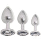 Ouch! New York Collection Metal Anal Plug Set