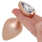 Booty Bling Gold Metal Jewelled Butt Plug in Medium