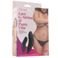 Black Lace G-String & Panty Vibe XL