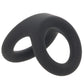 LEVELZ Medium Double O Cock Ring in 1.2"/3cm