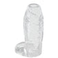 TitanMen 5 Inch Cock Sleeve with Ball Strap in Clear