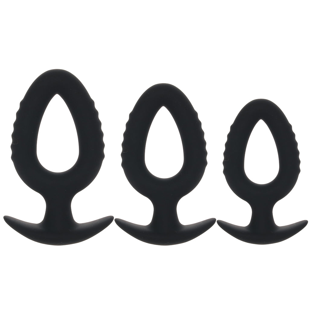 Master Series Pop Plugs 3 Piece Anal Trainer Kit