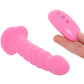 Colours 6 Inch Ribbed Remote Vibe in Pink