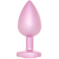 Booty Bling Pink Metal Jewelled Butt Plug in Large