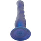Aurora Liquid Silicone Ripply Vibrating Dildo