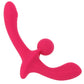 Together Double Tap Strapless Strap-On Vibe