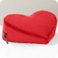 Heart Wedge Sex Pillow in Red