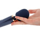 Le Wand Petite Vibrating Wand Massager in Navy