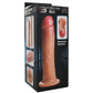 LoveBotz 9 Inch Cock Lock Dildo in Light