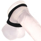 Alpha Ring Liquid Silicone Snug Tugger in Black
