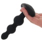 A-Play Beaded 5.5 Inch Anal Vibe in Black