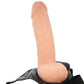 Master Series Magnum 9 Inch Hollow Dildo and Harness