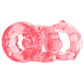 Crystal Jellies Performance Cock Ring Set in Pink
