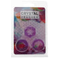Crystal Jellies Performance Cock Ring Set in Purple