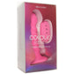 Colours 6 Inch Ribbed Remote Vibe in Pink