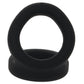 Alpha Ring Liquid Silicone Snug Tugger in Black