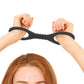 Sex & Mischief Shadow Silicone Cuffs in Large