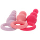 Satisfyer Plugs Silicone 3 Piece Set in Multi-Coloured