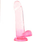 King Cock 7 Inch Ballsy Dildo in Pink