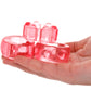 Crystal Jellies Performance Cock Ring Set in Pink