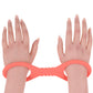 S&M Peaches 'n CreaMe Silicone Cuffs in Small