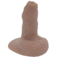 Strap U 5.1 Inch Uncut Silicone Packer in Tan