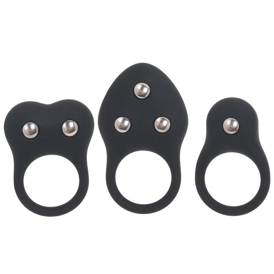 LEVELZ 3 Piece Training Cock Ring Set