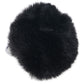 WhipSmart 3 Inch Fluffy Bunny Metal Plug in Black