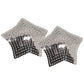Nipple Couture Silver Sequin Star Covers