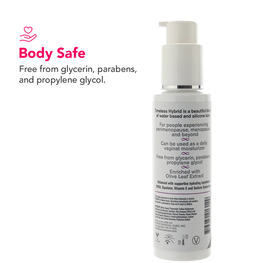 Simply Timeless for Menopause Hybrid Lube 4oz/120ml PinkCherry Canada Simply Timeless for Menopause Hybrid Lube 4oz/120ml PinkCherry Canada