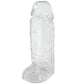 TitanMen 5 Inch Cock Sleeve with Ball Strap in Clear